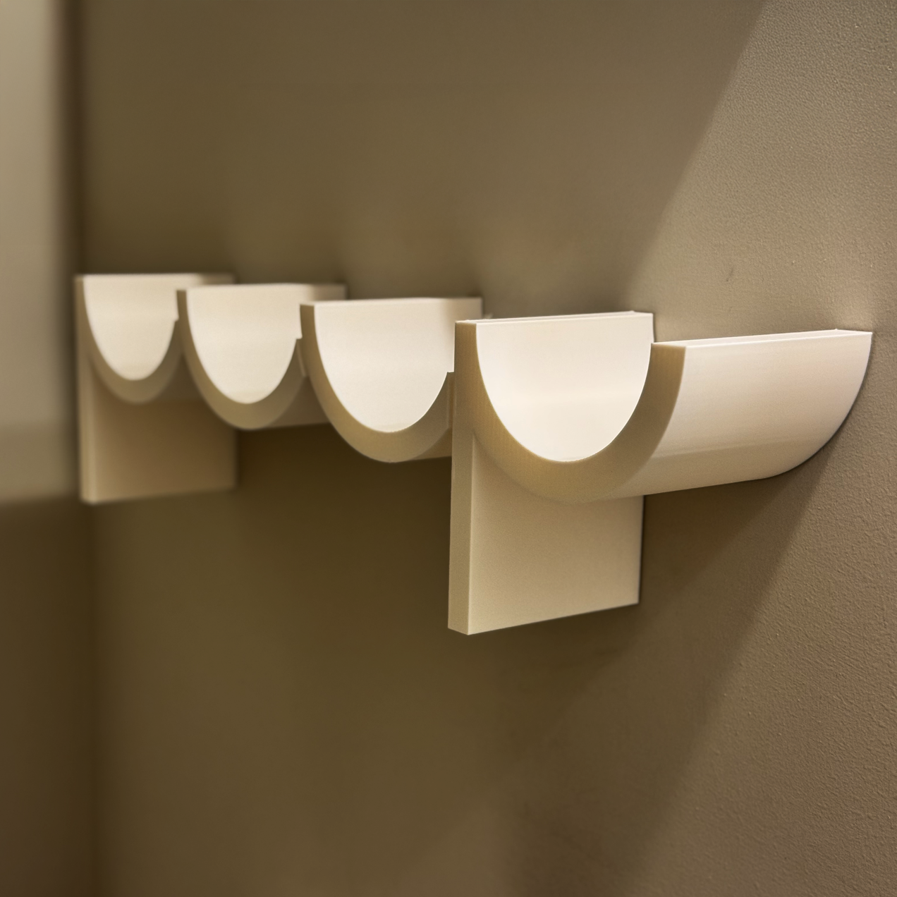 POOP holder styled in a bright modern bathroom