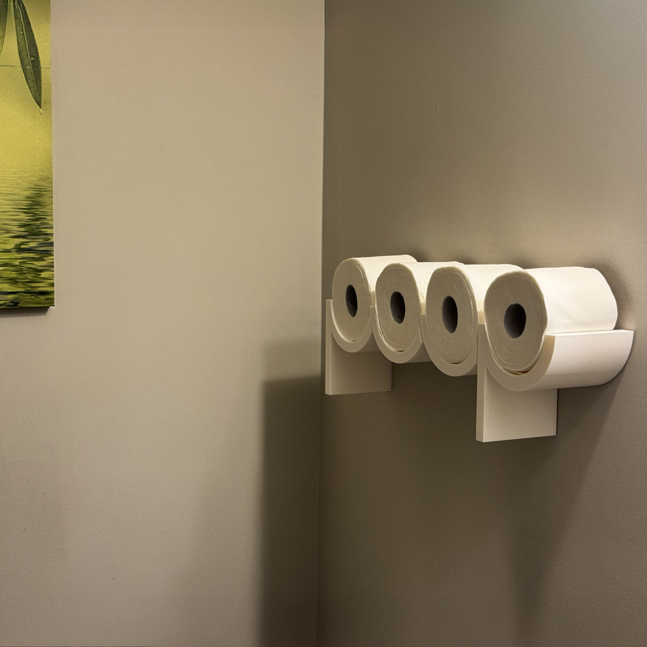 POOP holder close‑up showing smooth finish